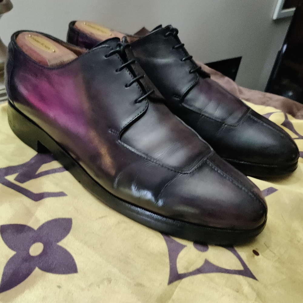 Berluti split toe derby's